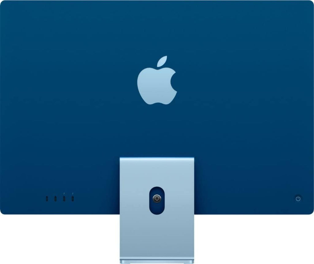 Apple 2021 iMac with Apple M1 Chip with 8-core CPU, 24-inch, 16GB RAM, 256GB SSD Storage, QWERTY English, Blue (Renewed)