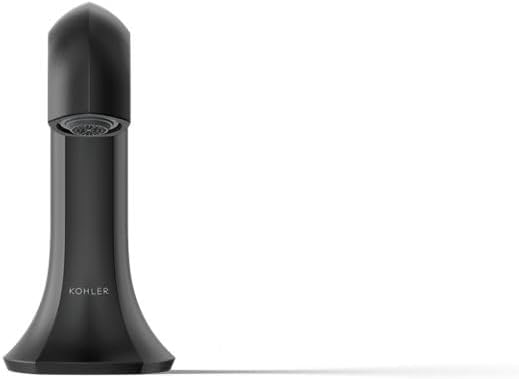 Kohler 27017-BL Occasion™ Deck-Mount Bath spout with Straight Design, Matte Black