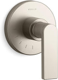 KOHLER T73135-4-BN COMPOSED™ VOLUME CONTROL TRIM, Vibrant Brushed Nickel