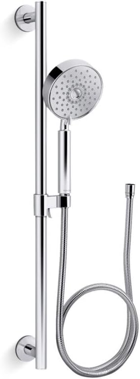 Kohler 22178-CP Purist 2.5 gpm Multifunction handshower kit, Polished Chrome