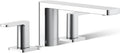 Kohler 27121-4-CP Parallel® Two-Handle Deck-Mount Bath Faucet, Polished Chrome