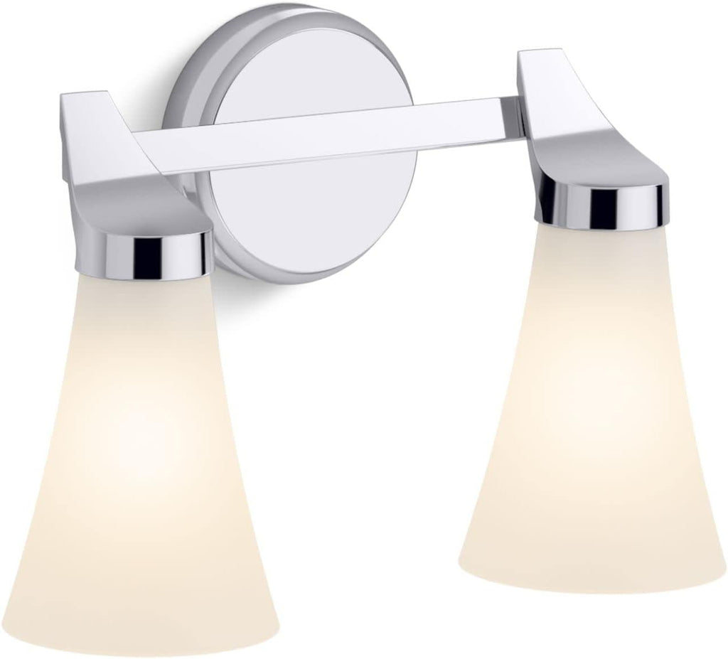 Simplice 2-Light Sconce - Brushed Nickel 26847-SC02-BNL Kohler