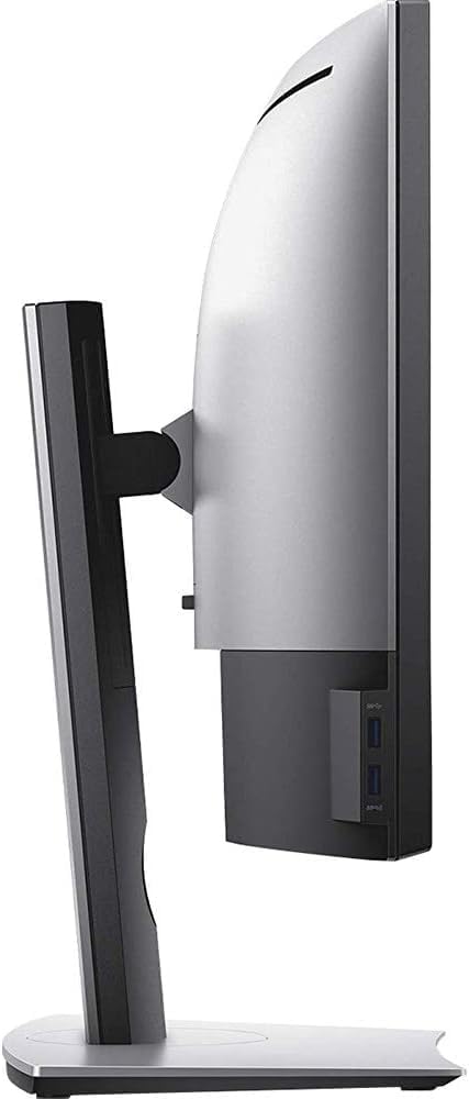 Dell U3419W Ultrasharp 34-Inch WQHD (3440x1440) Curved IPS USB-C Monitor, Black