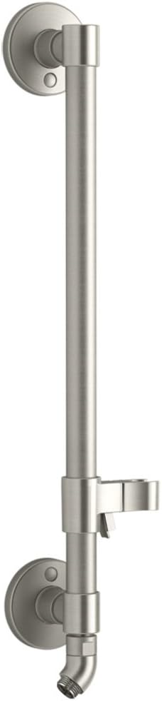 Kohler K-45904-BN Hydrorail-H Shower Column, Vibrant Brushed Nickel