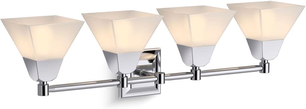 Kohler 4-Light Vanity - Brushed Nickel Memoirs Collection