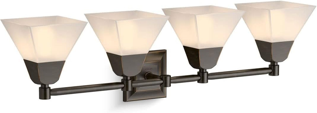 Kohler 4-Light Vanity - Brushed Nickel Memoirs Collection