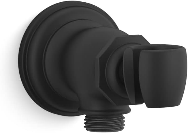 KOHLER K- 72797-BL ARTIFACTS™ WM SUPPLY ELBOW/HOLDER, MATTE BLACK