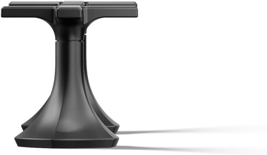 Kohler 27010-3-BL OCCASION™ Cross bathroom sink faucet handles, Matte Black