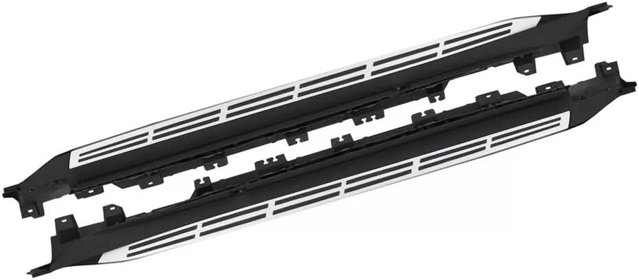 2PCS Fits for BMW X6 G06 2020 2021 2022 2023 2024 2025 Side Step Running Boards Compatible Silver Nerf Bar