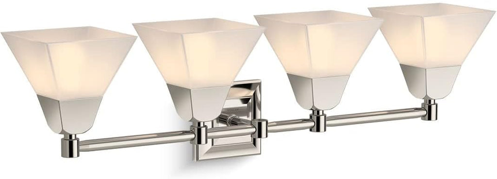 Kohler 4-Light Vanity - Brushed Nickel Memoirs Collection