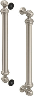 Kohler K-701728-BN 16-7/16' Back to Back Shower Door Handles, Vibrant Brushed Nickel