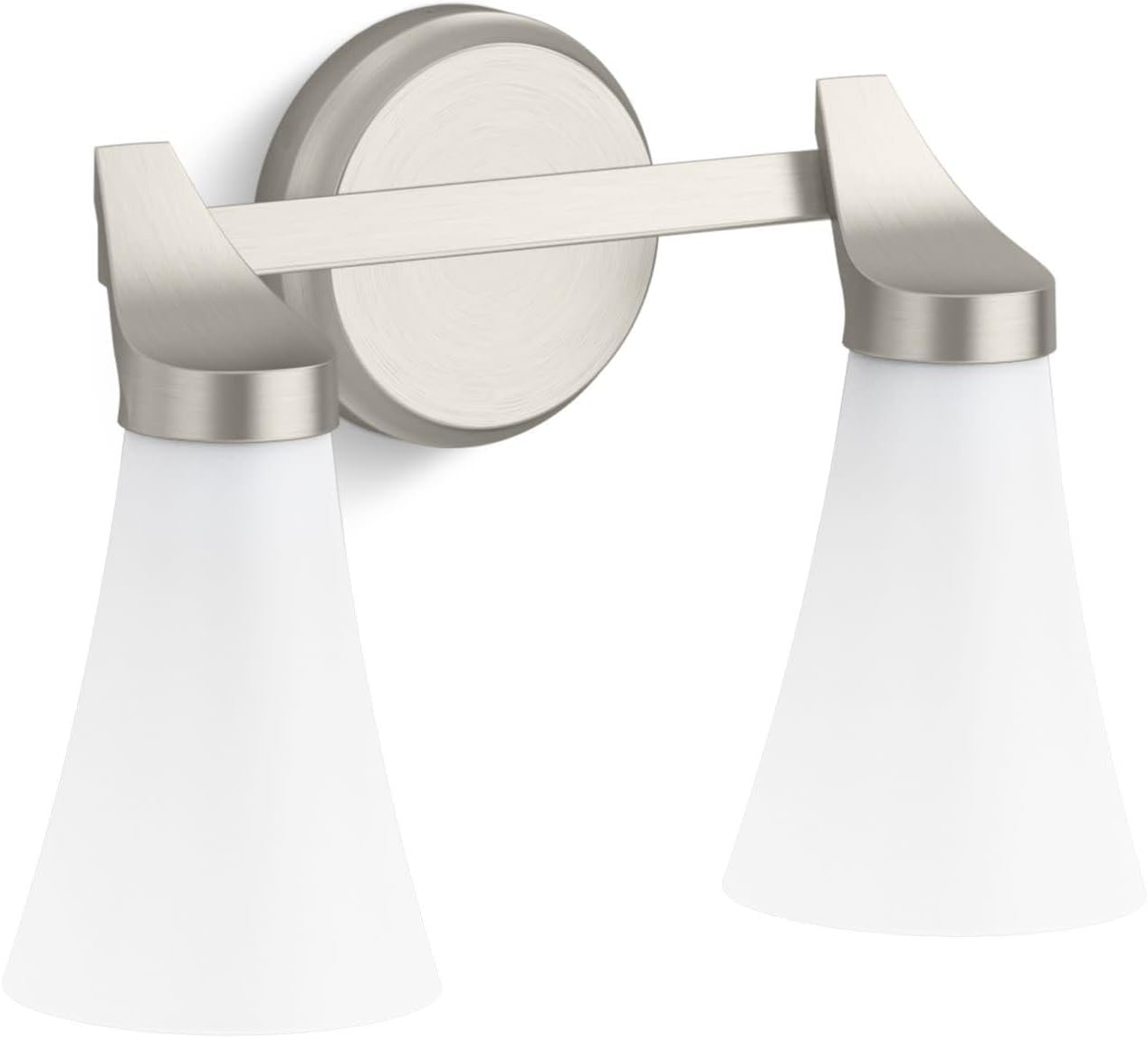 Simplice 2-Light Sconce - Brushed Nickel 26847-SC02-BNL Kohler