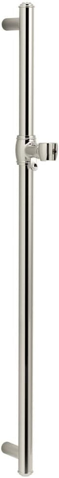 KOHLER K-72798-SN Artifacts 30-Inch Slidebar, Vibrant Polished Nickel
