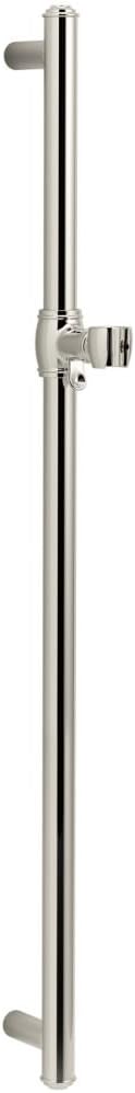 KOHLER K-72798-SN Artifacts 30-Inch Slidebar, Vibrant Polished Nickel