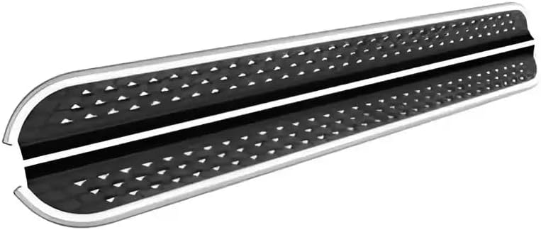 Running Boards for Audi Q7 2016 2017 2018 2019, 2Pcs Fixed Aluminum Side Steps Bars,Durable Running Boards for Easy Access,Anti-Slip Side Board,Exterior Accessories Compatible with Car