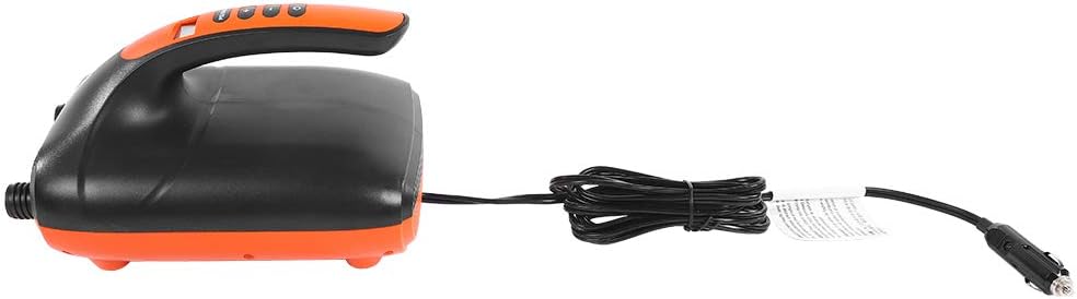 Pressure Portable 12V Digital Air Pump for Paddle Board, Electric Inflatable Air Pump with LCD Di, Dual S Inflation up to 20PSI, Weight 4Lbs with