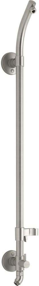 KOHLER K-45905-BN Hydrorail-S Bath and Shower Column, Vibrant Brushed Nickel