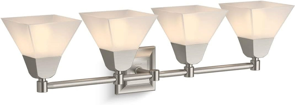 Kohler 4-Light Vanity - Brushed Nickel Memoirs Collection