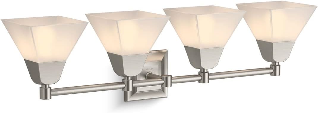 Kohler 4-Light Vanity - Brushed Nickel Memoirs Collection