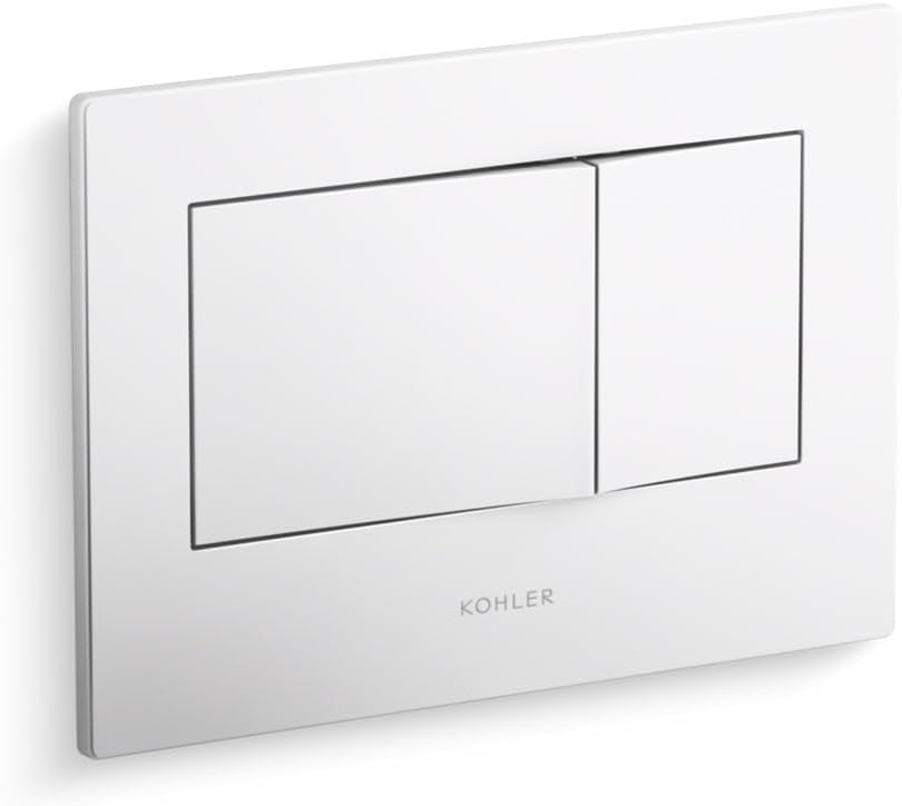 Kohler K-8857-0 Bevel Toilet Fitting, White