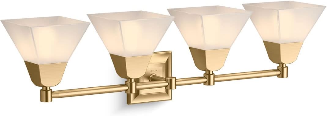 Kohler 4-Light Vanity - Brushed Nickel Memoirs Collection