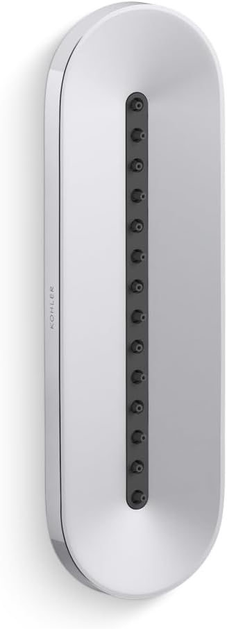 Kohler 26300-SN K-26300-SN Statement Oblong Vichy Body Spray, Vibrant Polished Nickel
