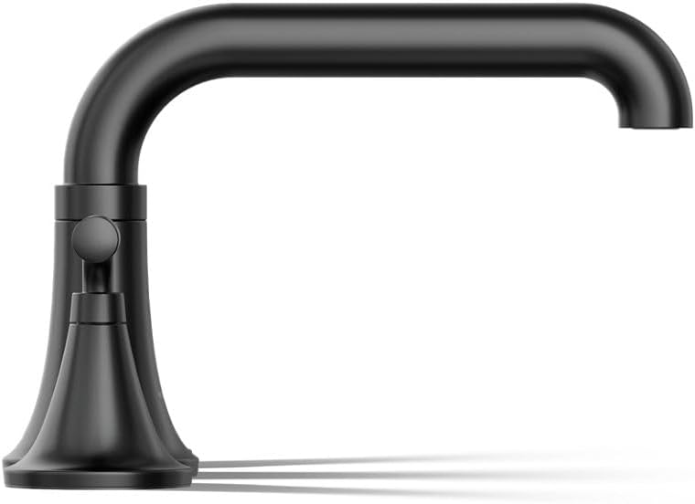Kohler T27417-4-BL Tone™ Deck-Mount Bath Faucet Trim, Matte Black