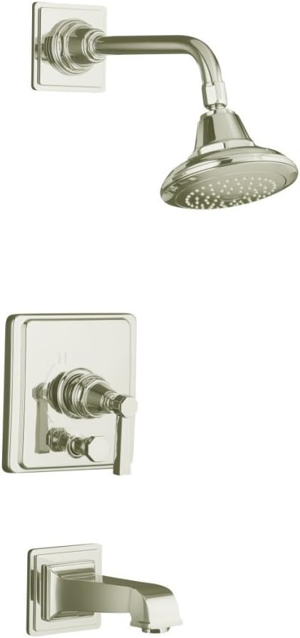 Kohler K-T13133-4A-SN 1-Handle Pressure Balance Tub Shower Faucet 2.5GPM Nickel