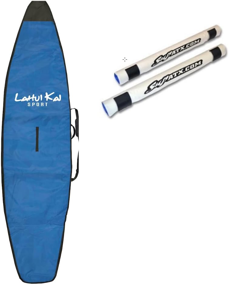 Lahui Kai Stand Up Paddle Board SUP Bag - 11' 6' Bags - Cover, Carrying Case, Storage (11' 6' Bag and Rack Pads)