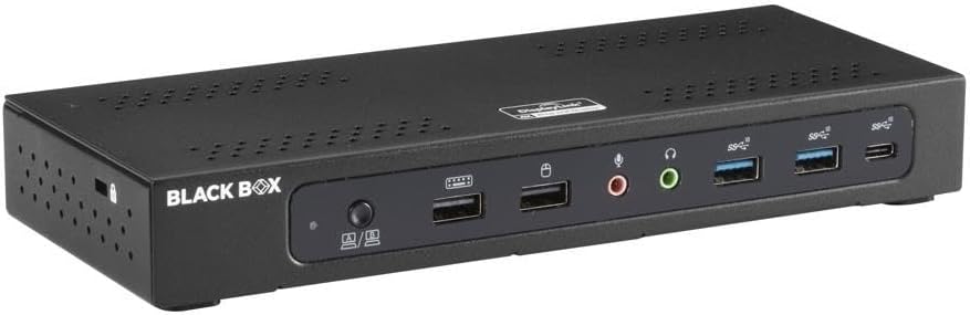 Black Box Network Services USBC2000-KDUAL USB-C 4K Dual Docking Station