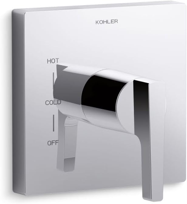 Kohler TS99761-4-CP Rite-Temp Valve Trim with Lever Handle
