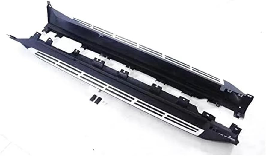 2PCS Fits for BMW X6 G06 2020 2021 2022 2023 2024 2025 Side Step Running Boards Compatible Silver Nerf Bar