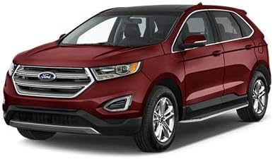 Black Horse Premium Running Boards Compatible with 2015-2023 Ford Edge-PR-EDGE15