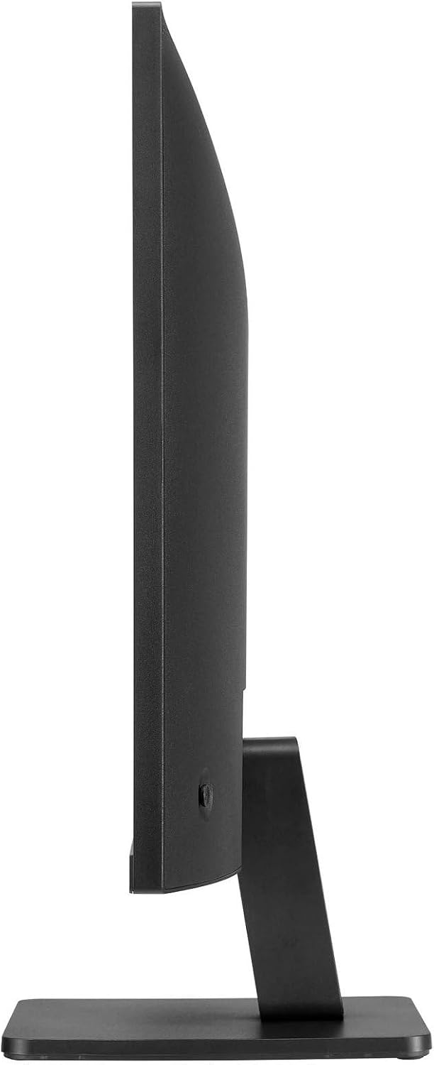 LG 27 inch Monitor, FHD IPS Display, 100Hz, 5ms, AMD FreeSync Premium, HDMI, 3-Side Virtually Borderless Design, Black, with HDMI Cable