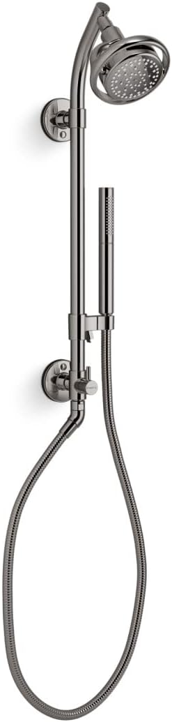 KOHLER 45906-TT HydroRail-S Shower Column, Vibrant Titanium