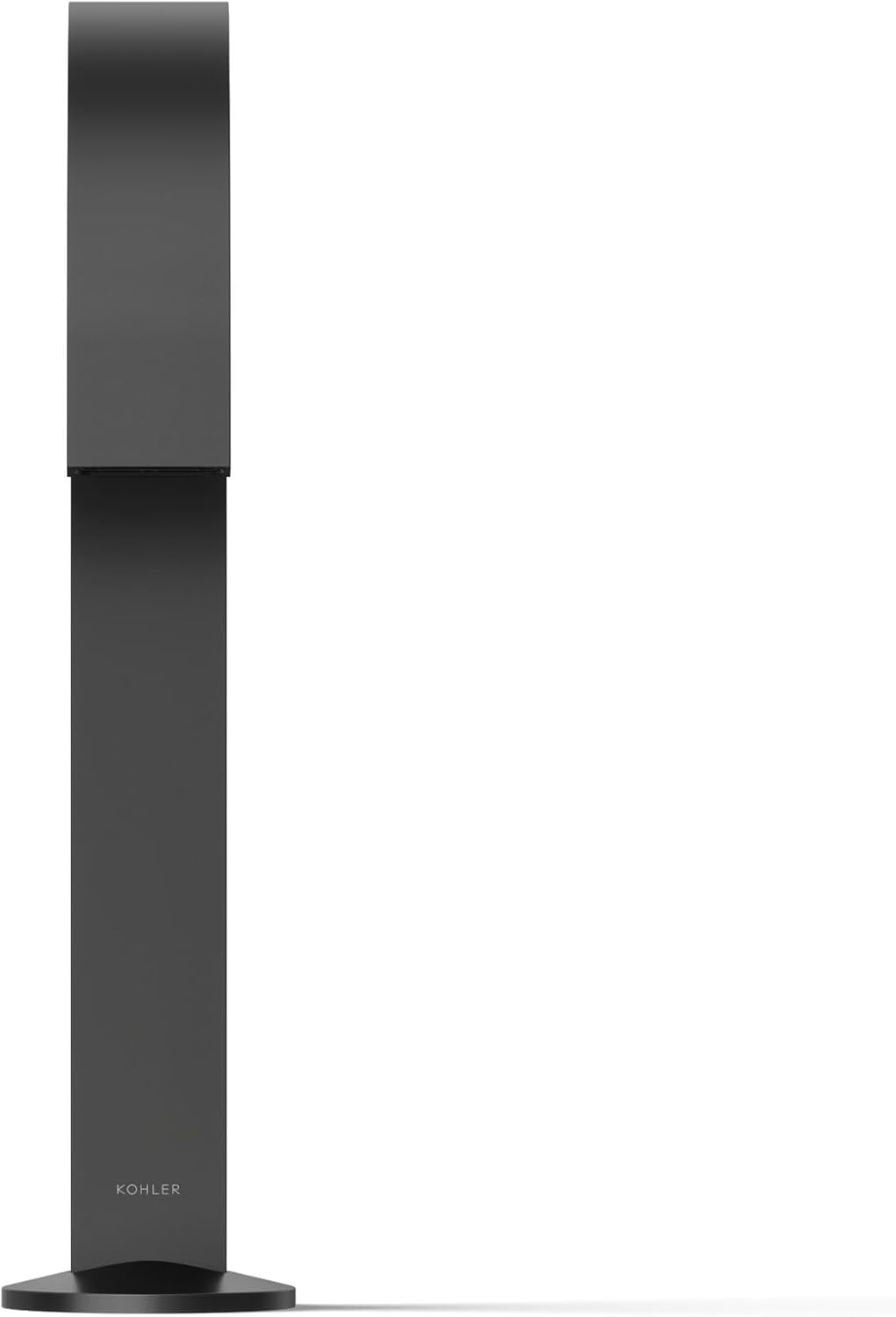 Kohler 77968-BL Components® Bathroom Sink Faucet spout with Ribbon Design, 1.2 gpm, Matte Black