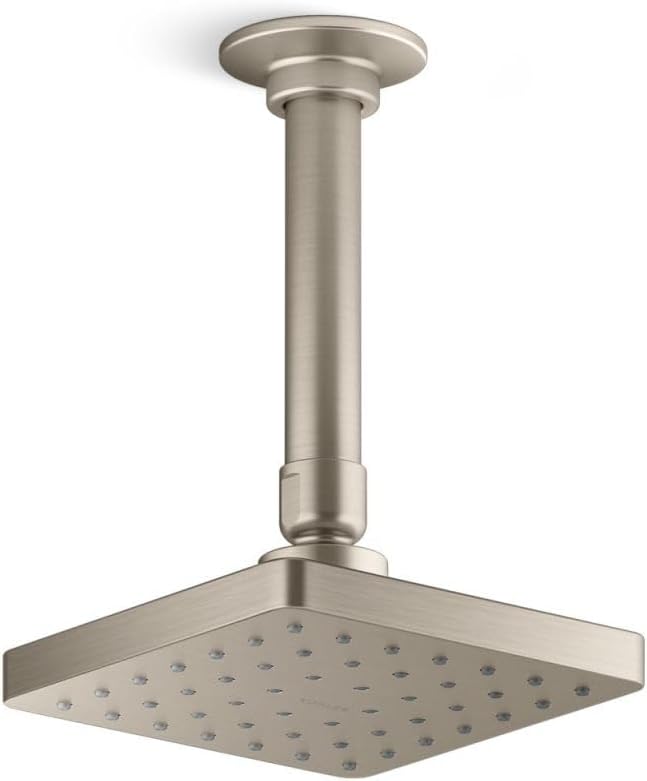 Kohler 24805-JJ-BN Parallel® Single-function showerhead, 1.25 gpm, Vibrant Brushed Nickel