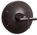 KOHLER TS14423-3-BGP Purist® Rite-Temp(R) valve trim with cross handle, Brushed Graphite