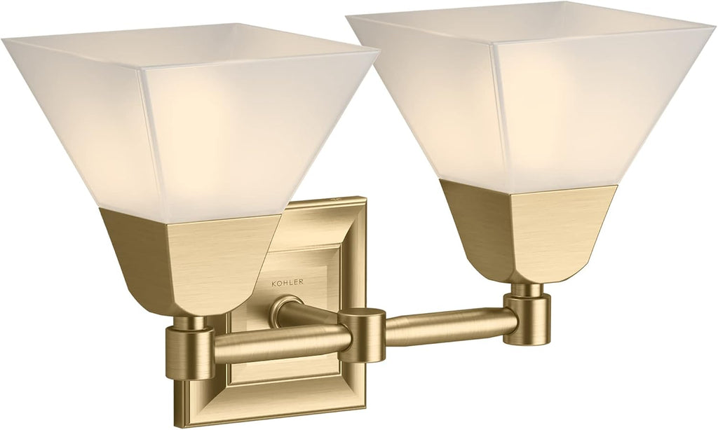 Kohler 2-Light Vanity - Brushed Nickel Memoirs