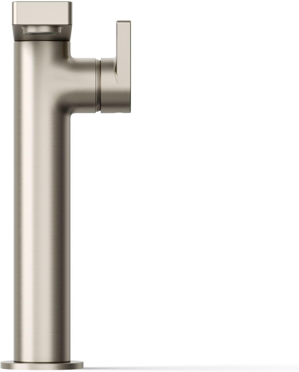 Kohler 73168-4-BN Composed® Tall Single-Handle Bathroom Sink Faucet with Lever Handle, 1.2 gpm, Vibrant Brushed Nickel