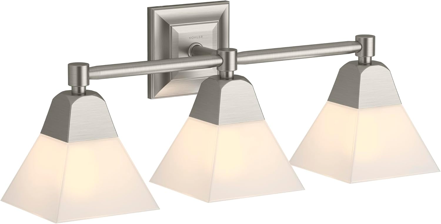 Kohler Memoirs 3-Light Vanity - Brushed Nickel