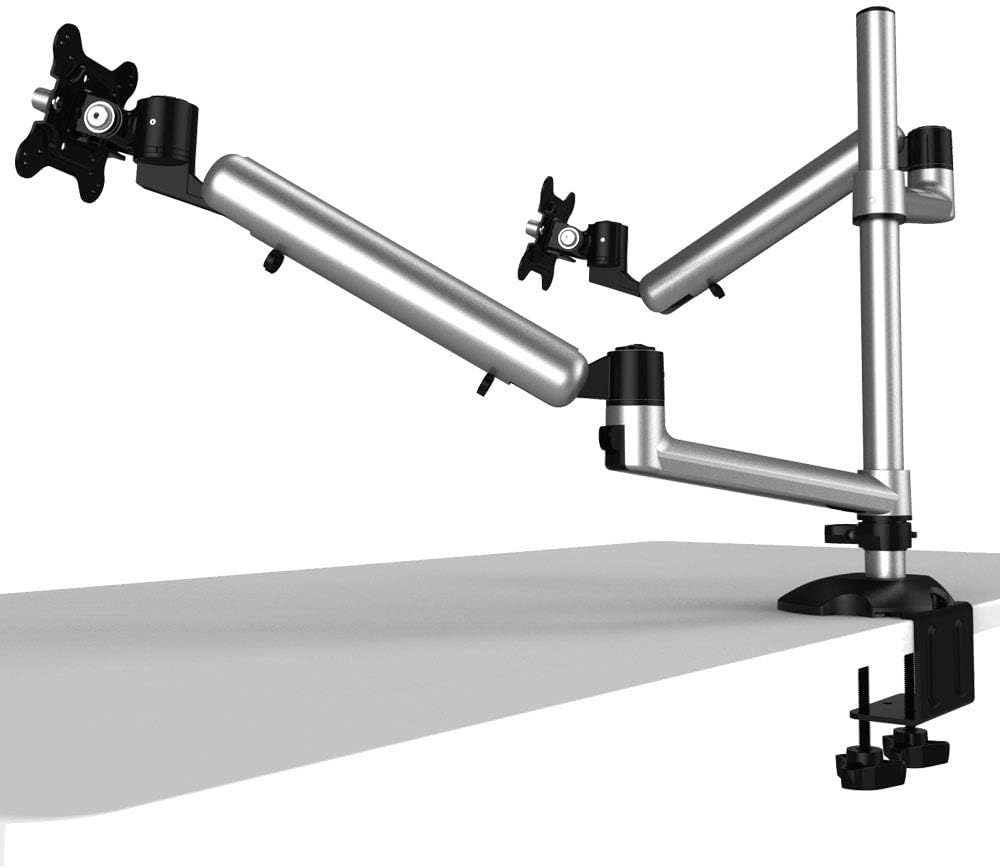 Dual Monitor Desk Mount for Apple Top Down or Side by Side (BL-AP22)