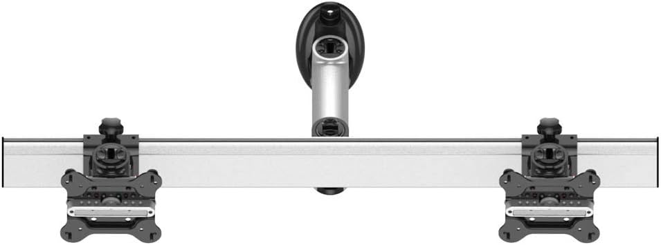 Dual Monitor Wall Mount for Apple Quick Release Single Arm