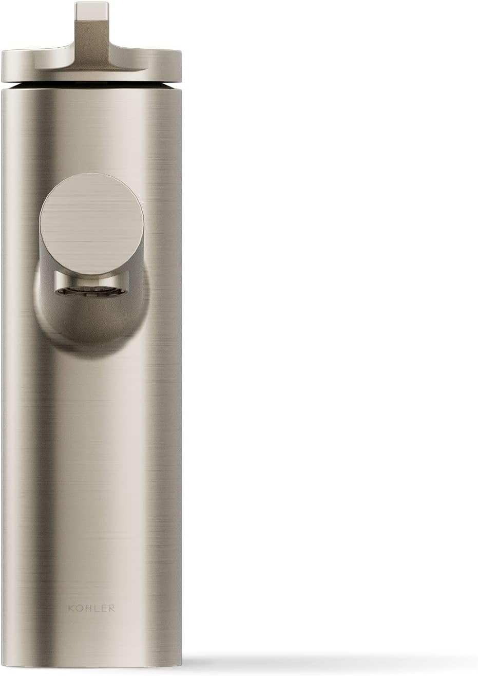 KOHLER K-35048-4N-BN Elate® Single-Handle Bathroom Sink Faucet, Single-Handle Bathroom Sink Faucets, 0.5 GPM, Vibrant Brushed Nickel