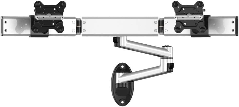 Dual Monitor Wall Mount for Apple w/Quick Release Dual Arm