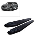 Black Horse PEERLESS Running Boards Black Compatible with 2018-2023 Chevrolet Traverse|2018-2024 Buick Enclave-PR-G179BK