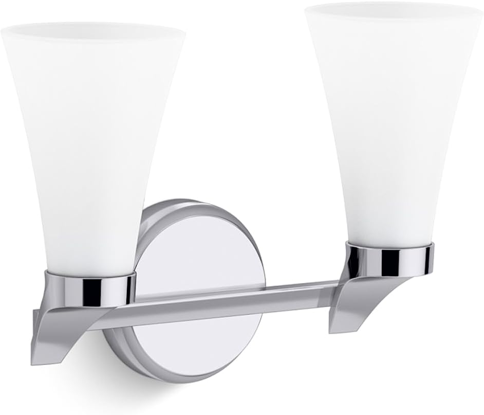 Simplice 2-Light Sconce - Brushed Nickel 26847-SC02-BNL Kohler