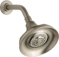 KOHLER K-444-BV Memoirs Multifunction Showerhead, Vibrant Brushed Bronze