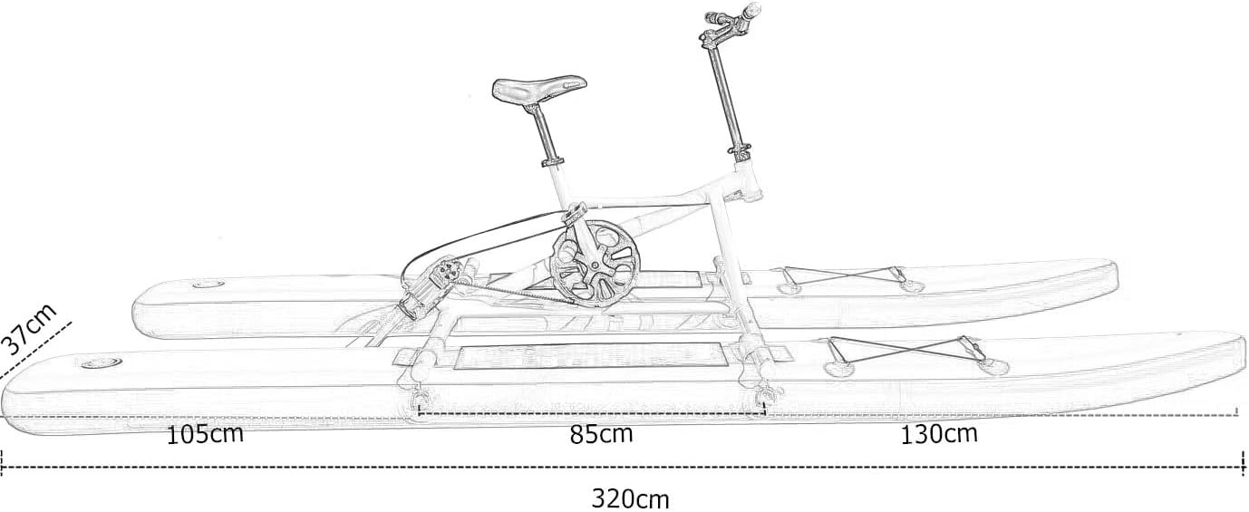 SUP Water Bike,Buoyantien Water Bikes with Paddle Board Waterbike for Lake Pedal Boat, Vacation Essentials DIY Bicycle Fishing Boat Equipment Cardio Cycle Inflatable Kayak Camping Men Gifts