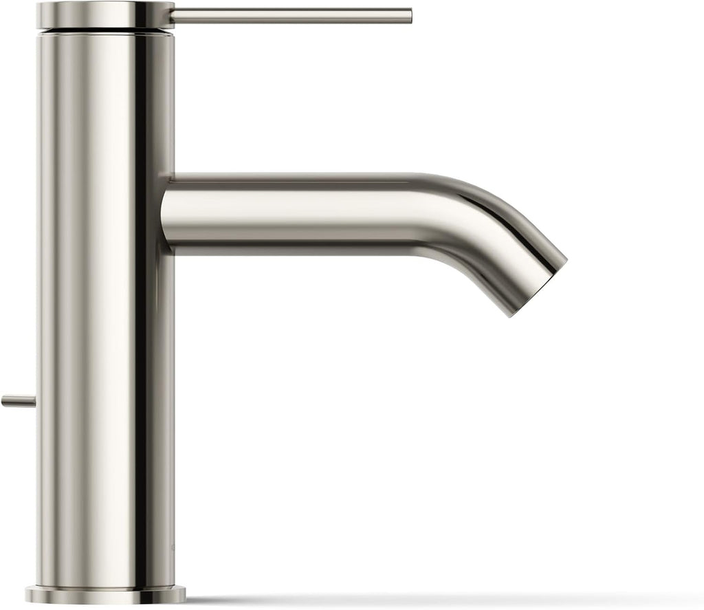 Kohler 77958-4A-SN Components® Single-Handle Bathroom Sink Faucet, 1.2 gpm, Vibrant Polished Nickel